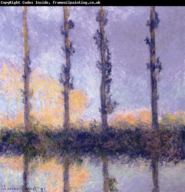 Claude Monet Four Trees